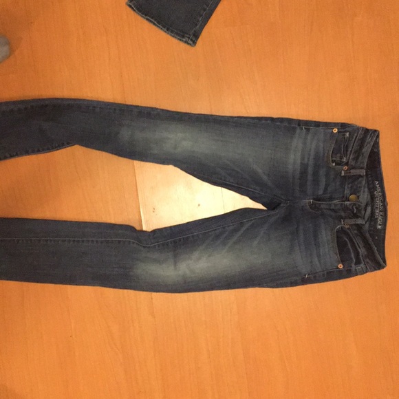 Size 00 Jeans American Eagle Reese Abercrombie - Picture 7 of 7